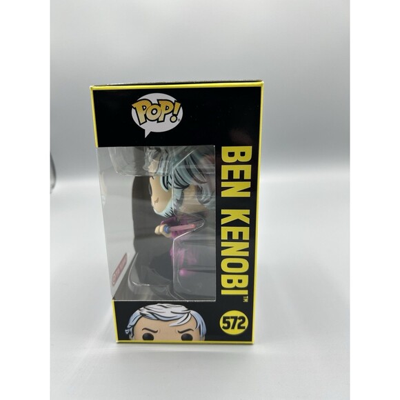 Funko Pop! Star Wars Anakin Skywalker #281 Walgreens | Ben Kenobi #572 Target Ex - Picture 6 of 14